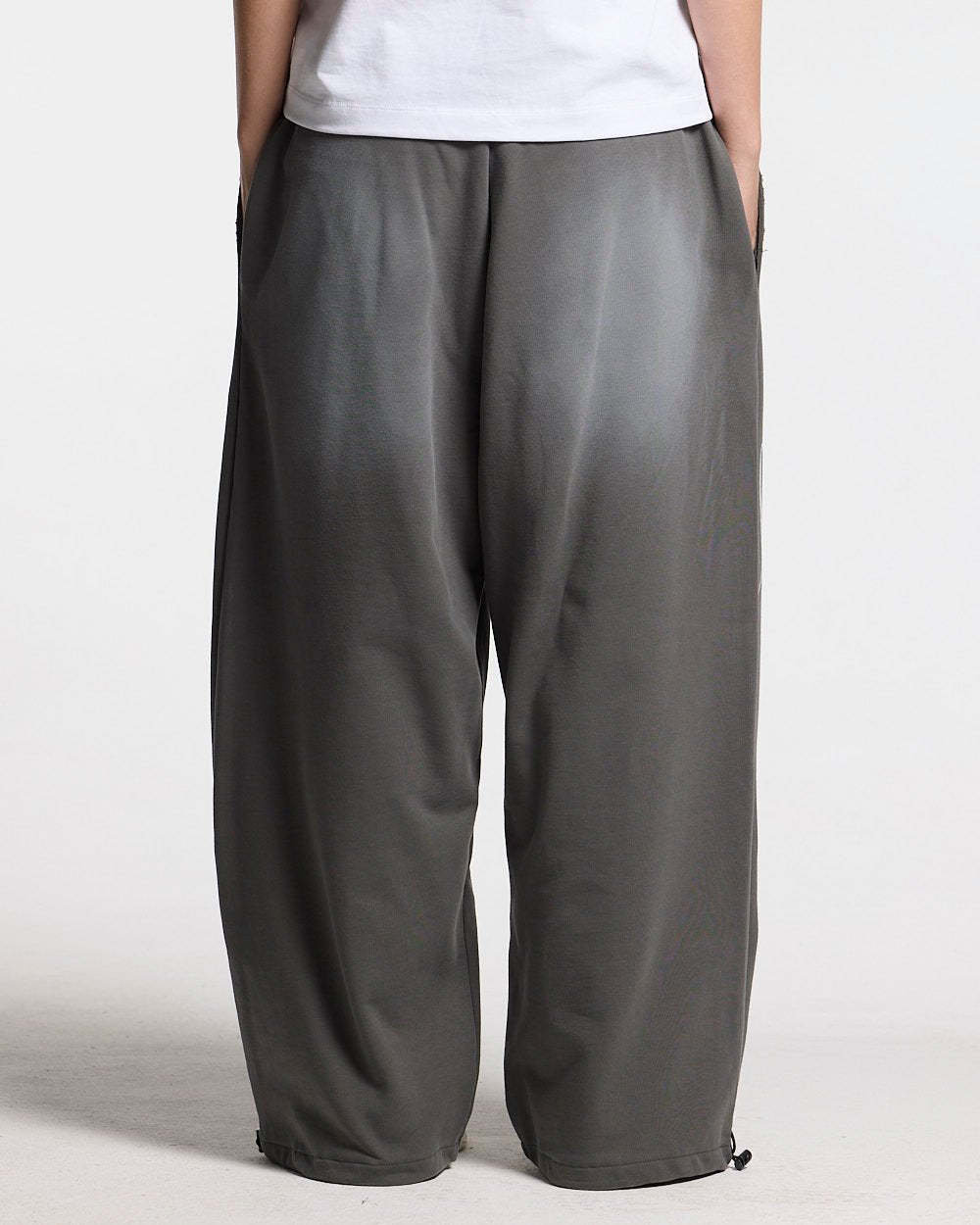 SCRIPT SWEATPANTS ANTRACITE GREY-Coordom