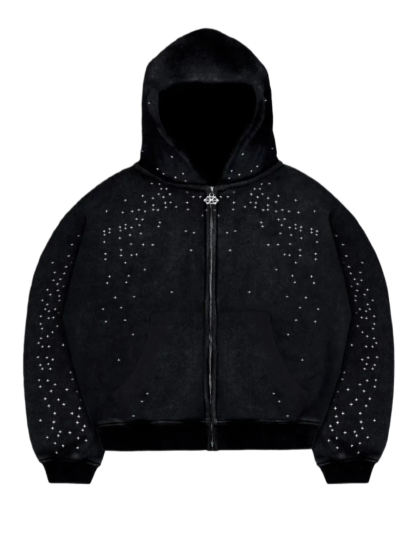 STARDUST ZIP - ULTRA HEAVY|Streetwear Oversized Vintage Casual Wear-Coordom