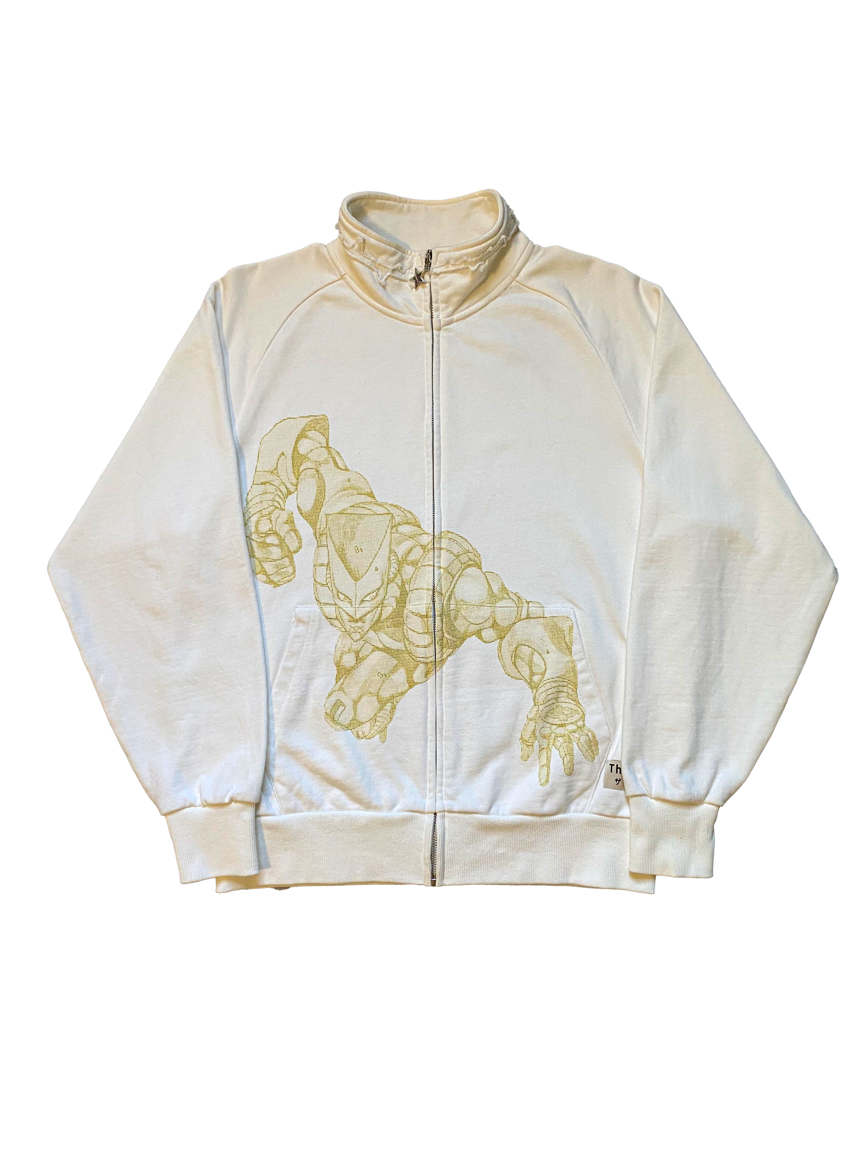 The World Zip-Up Hoodie | Bleach Anime Streetwear Oversized Sweatshirt-Coordom