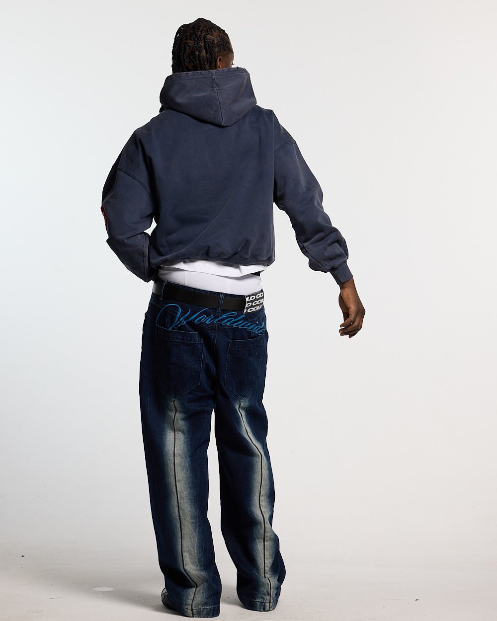 Walker Hoodie  | Classic Streetwear Oversized Casual Sweatshirt-Coordom