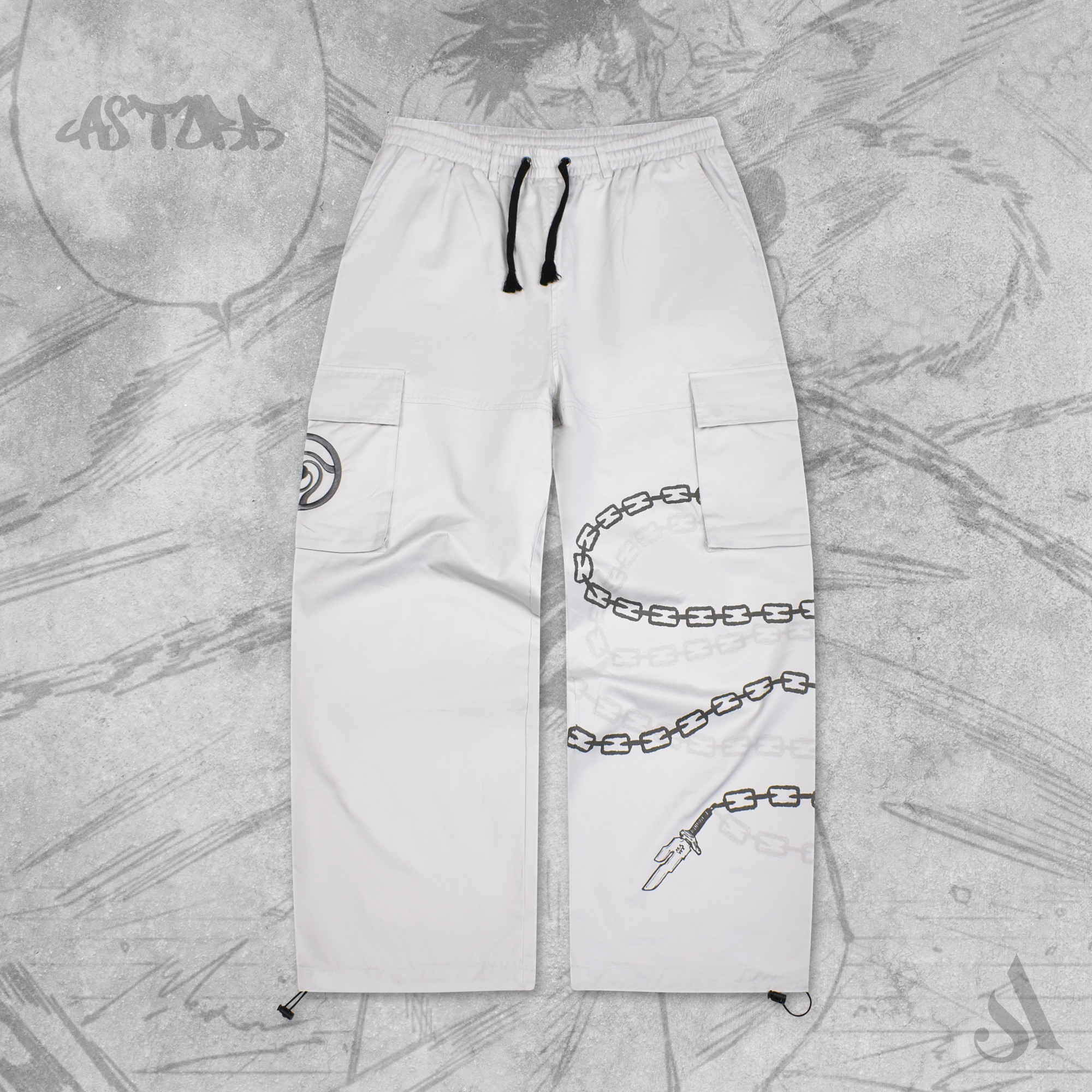Toji Parachute Pants-Coordom