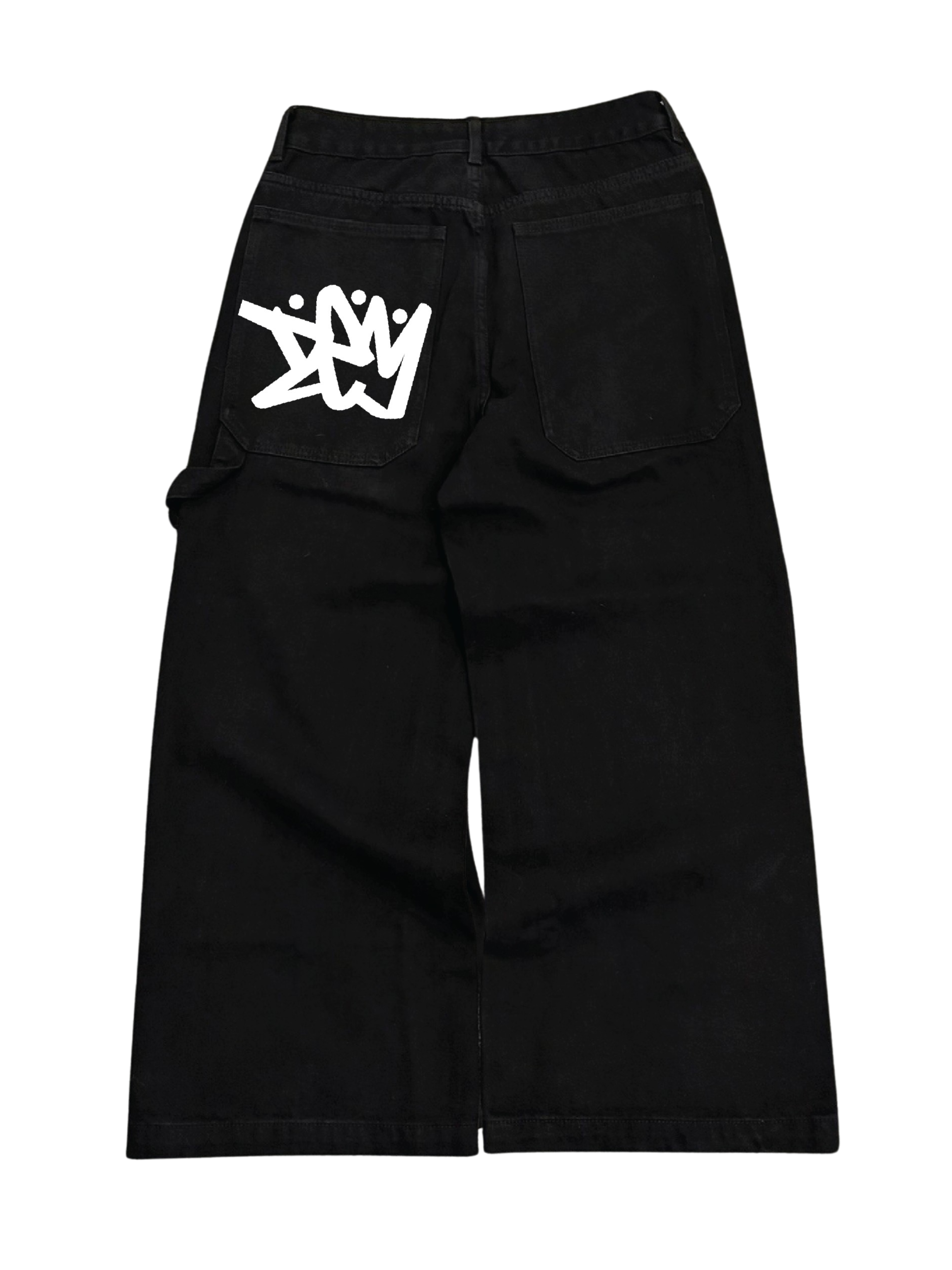 BAGGY BLACK JEANS-Coordom