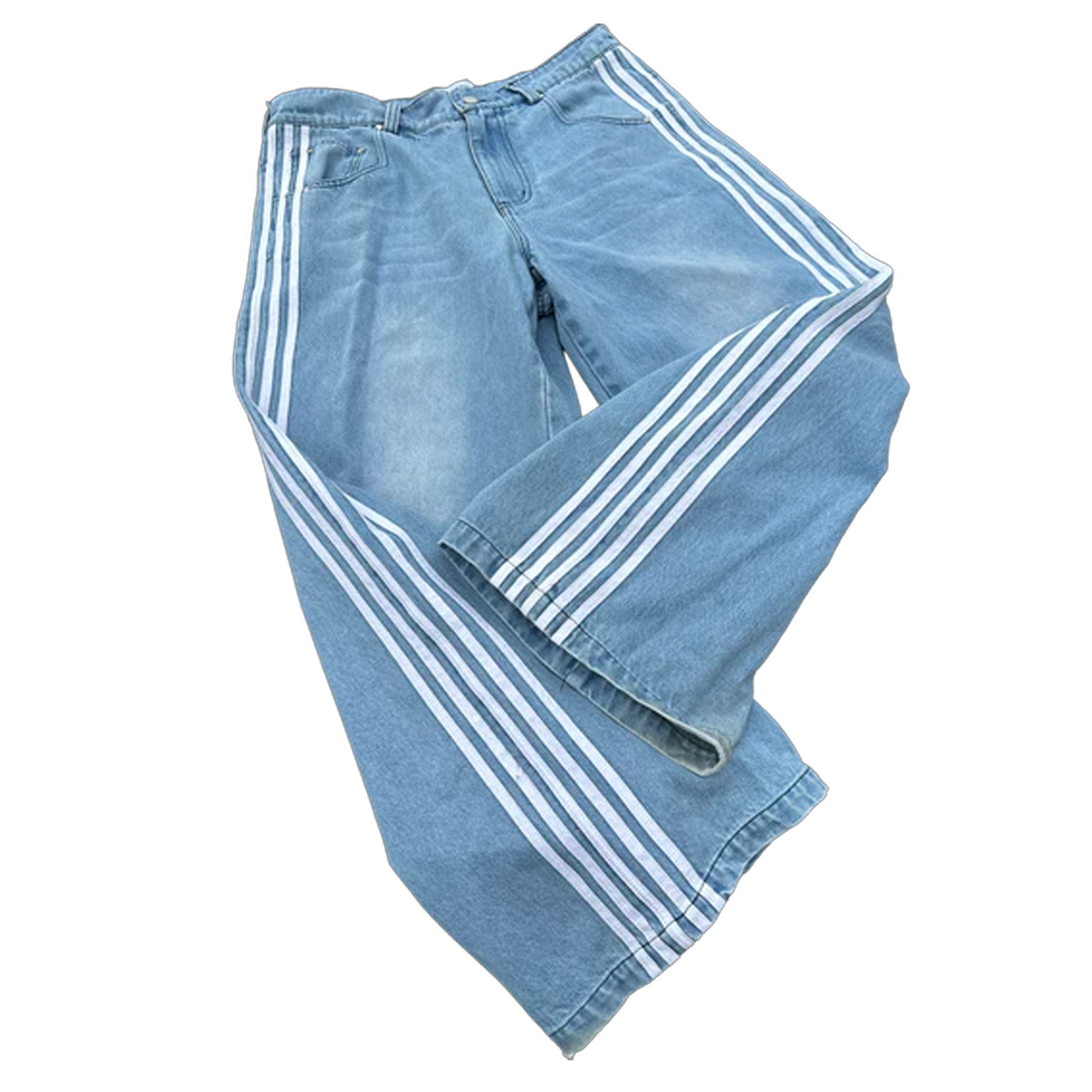 Striped Jeans-Coordom