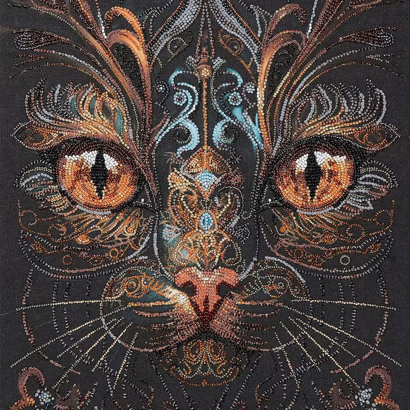 Raven DIY Bead Embroidery Kit