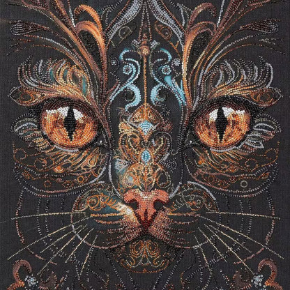 Raven DIY Bead Embroidery Kit