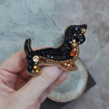 DIY Beaded Brooch Kit