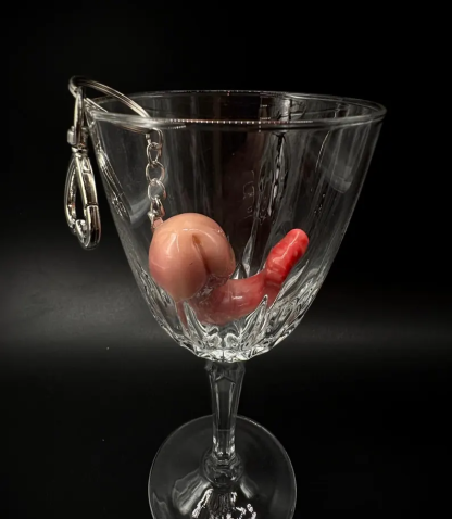 🍤 One-of-a-Kind Cocktail Shrimp Pendant