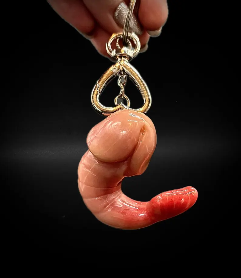 🍤 One-of-a-Kind Cocktail Shrimp Pendant