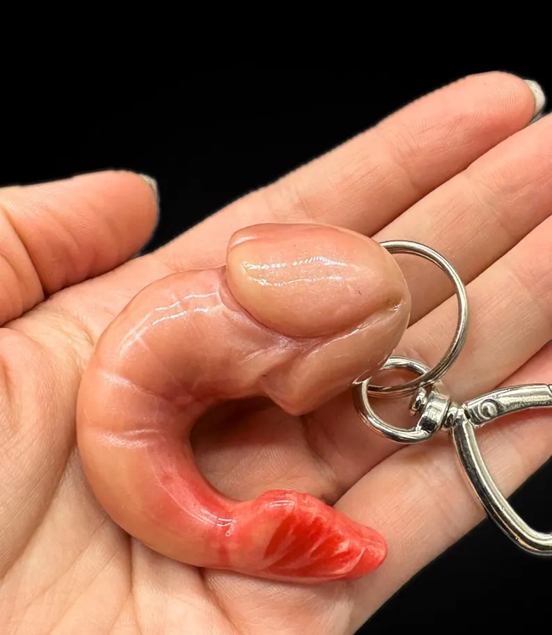🍤 One-of-a-Kind Cocktail Shrimp Pendant