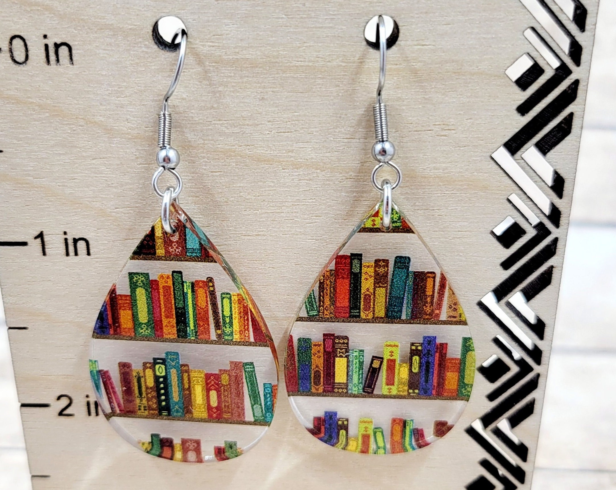 Book Earrings (BUY 4 GET FREE SHIPPING)