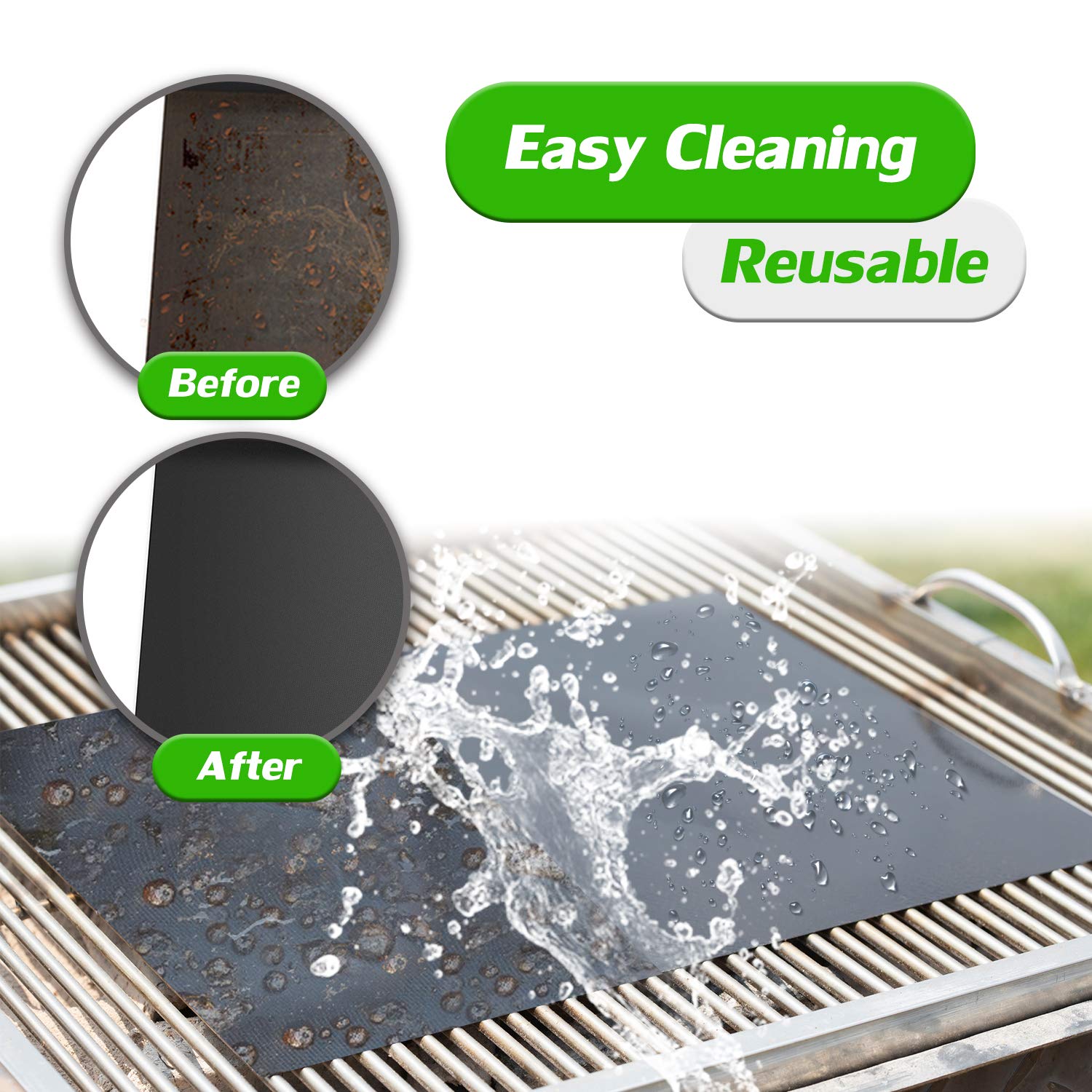 Non-stick BBQ Baking Mats (BUY 4 GET FREE SHIPPING)