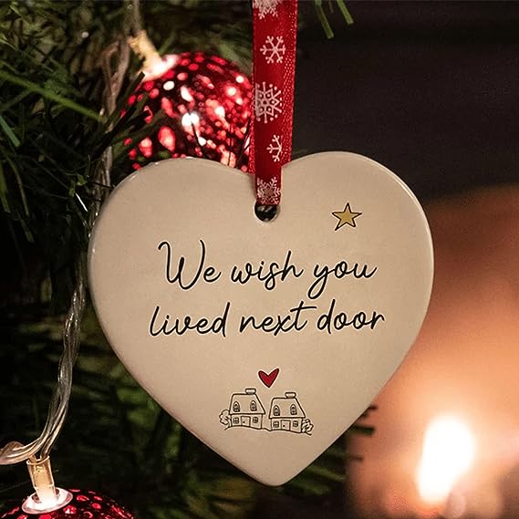 🌟LAST DAY SALE 49% OFF - Christmas Heart Hanging Ornament(BUY 5 GET FREE SHIPPING)