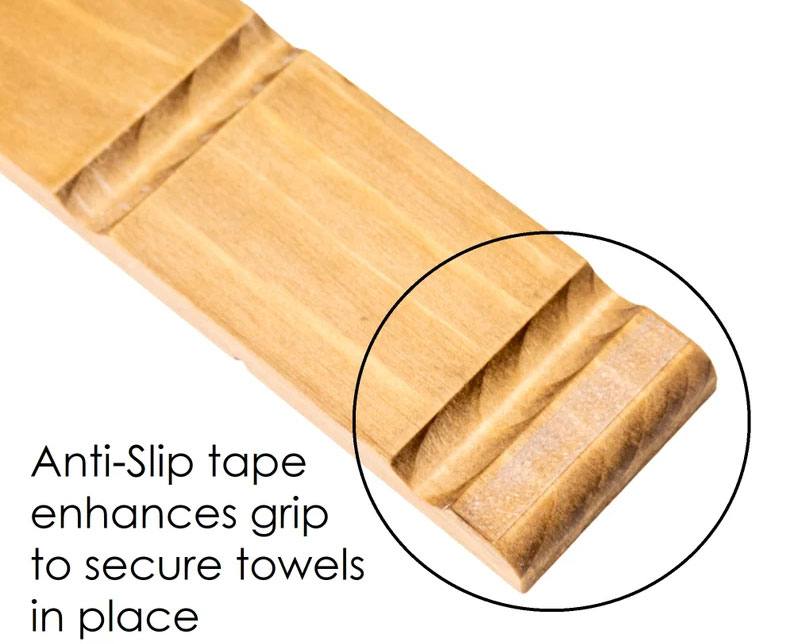 Jumbo Clothespin Bathroom Towel Holder