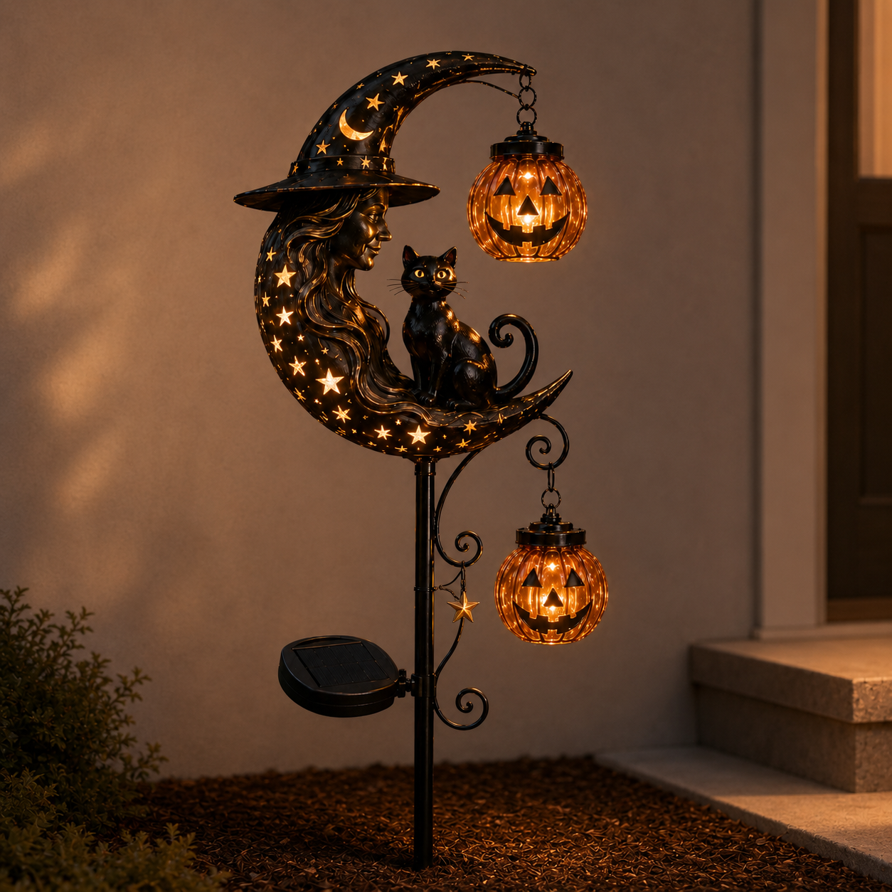 🎃 Halloween Early Bird Sale | 49% OFF Pumpkin Moon Garden Stake Light