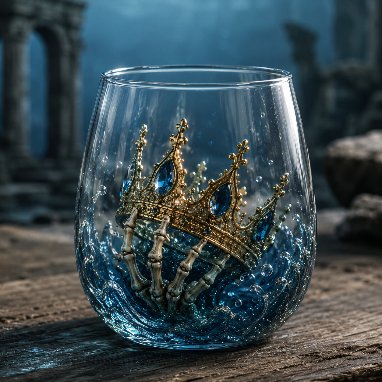 Release The Kraken Pirate Glass Collection — 3-Piece Legendary Ocean Treasure Set