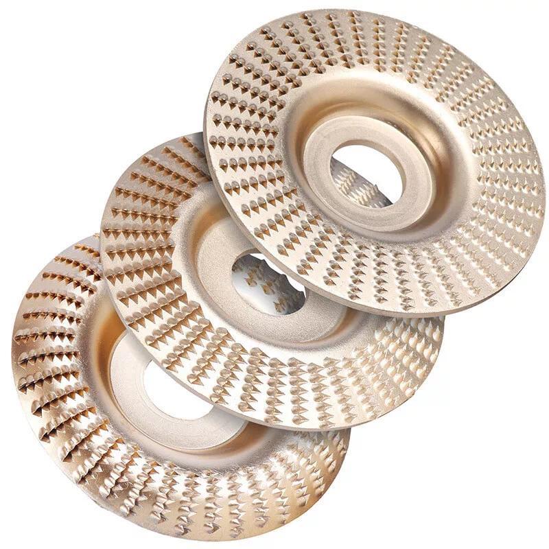 3PCS 4" Grinding Wheels, Wood Carving Sanding Disc Accessory for Polishing Tools,summervibes