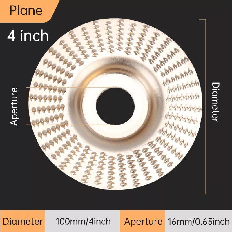 3PCS 4" Grinding Wheels, Wood Carving Sanding Disc Accessory for Polishing Tools,summervibes
