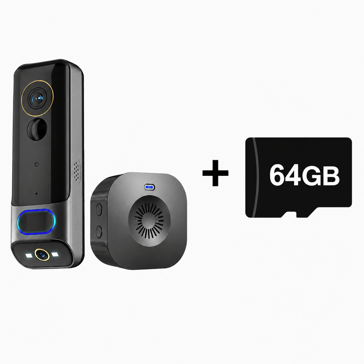 Dual-Camera Video Doorbell