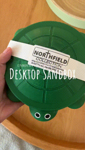🐢Mini Turtle Sandbox Desk Toy