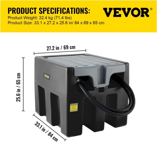 ⛽Diesel&Gasoline Fuel Tank