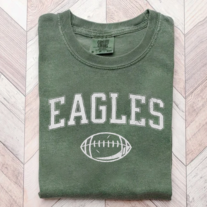 Comfort Colors Eagles Football T-shirt