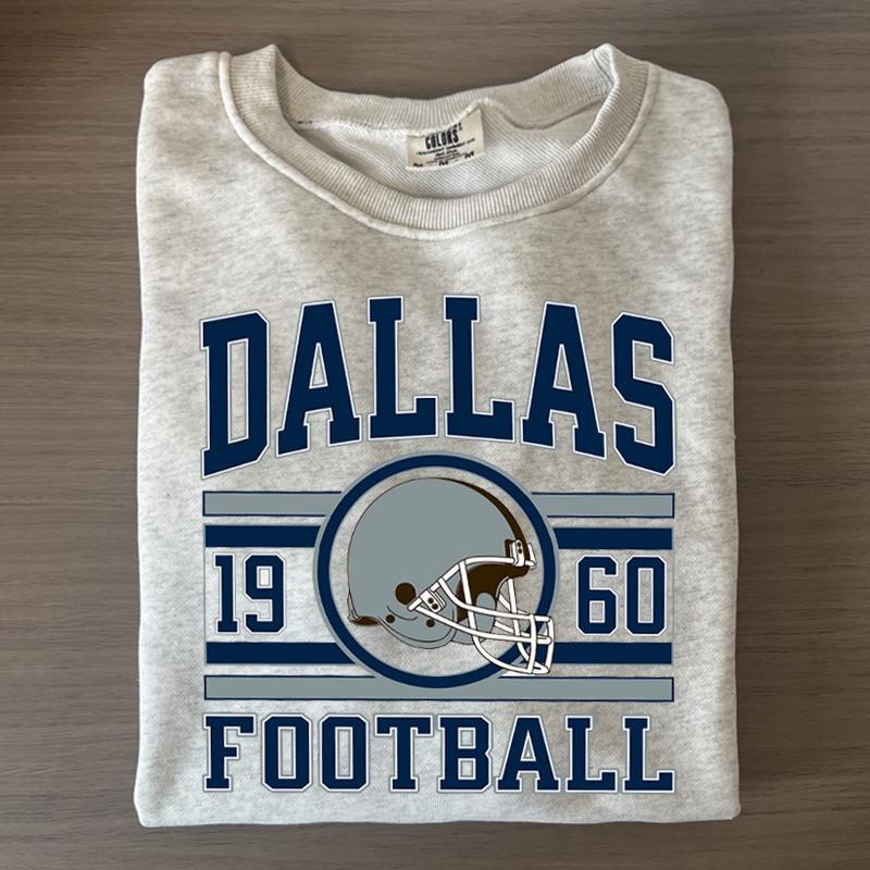 Comfort Colors Dallas Football Sweatshirt