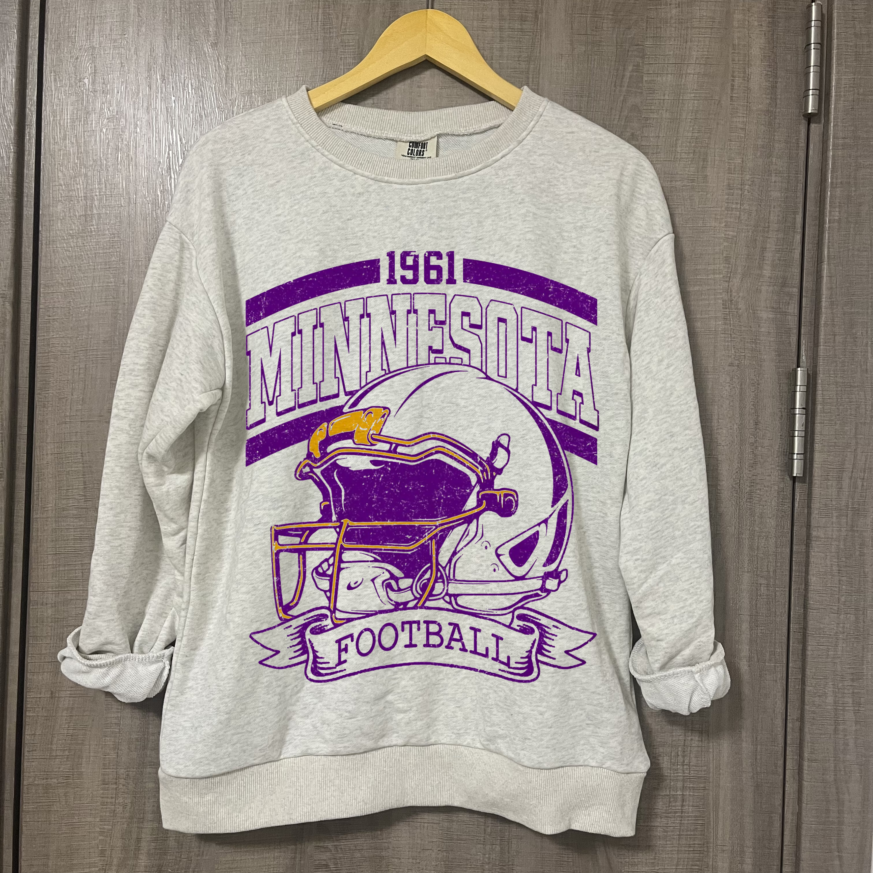 Vintage 90s Style Minnesota Football Sweatshirt