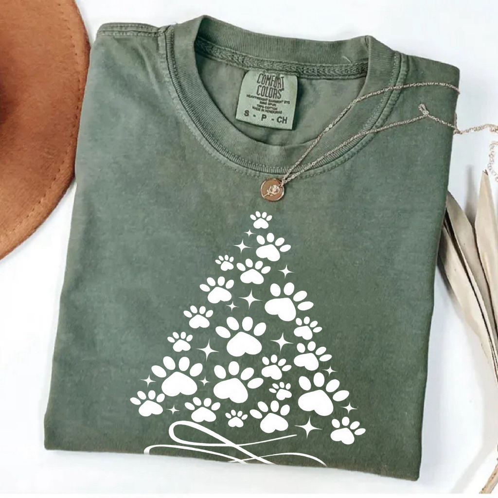 Christmas Dog Sweatshirt/T-shirt
