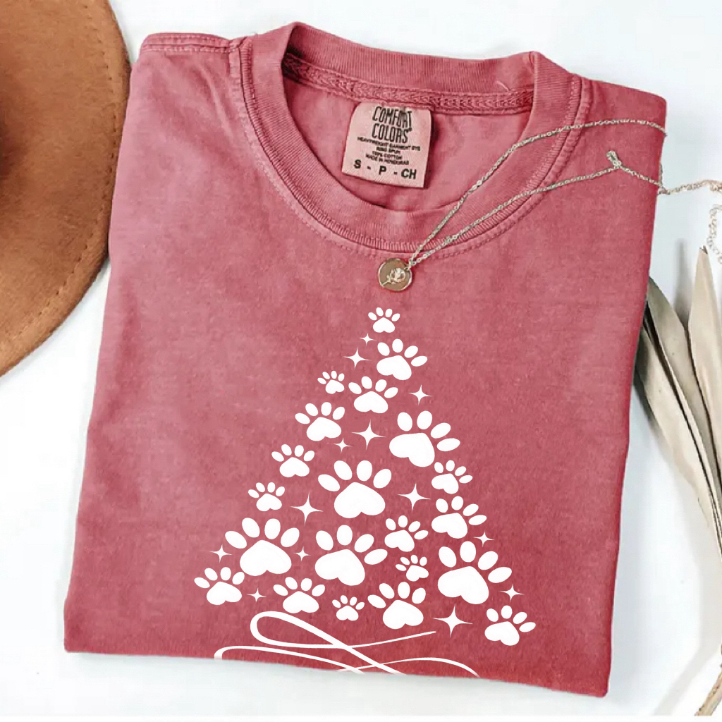 Christmas Dog Sweatshirt/T-shirt