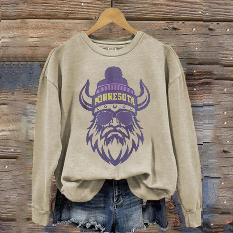 Retro Style Minnesota Football Sweatshirt