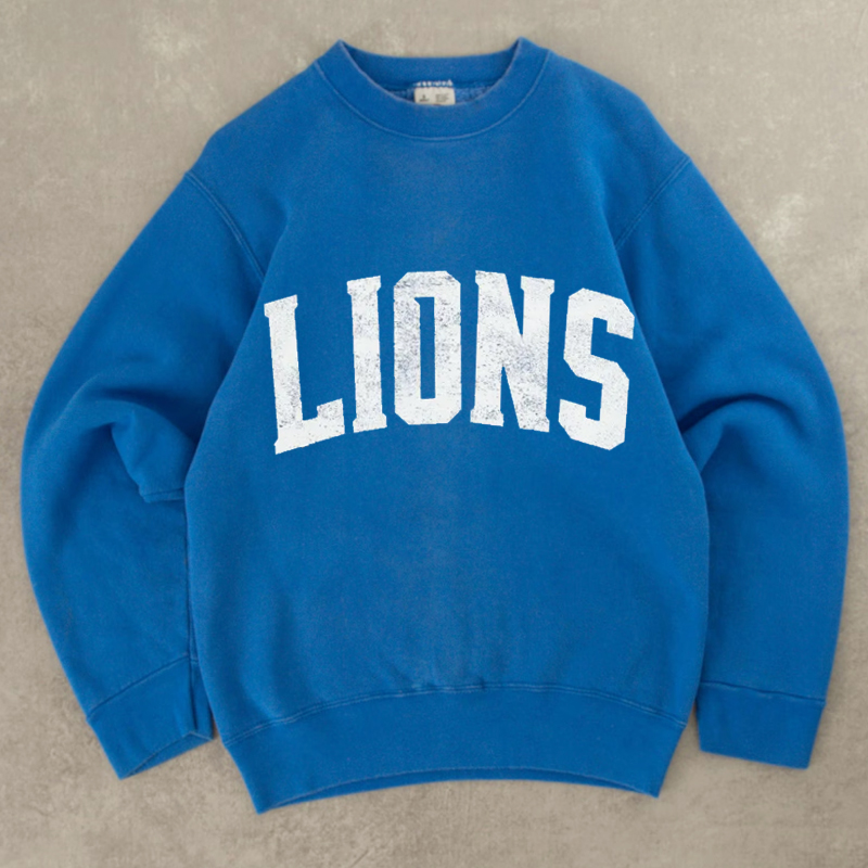 Comfort Colors Detroit Football Unisex Sweatshirt