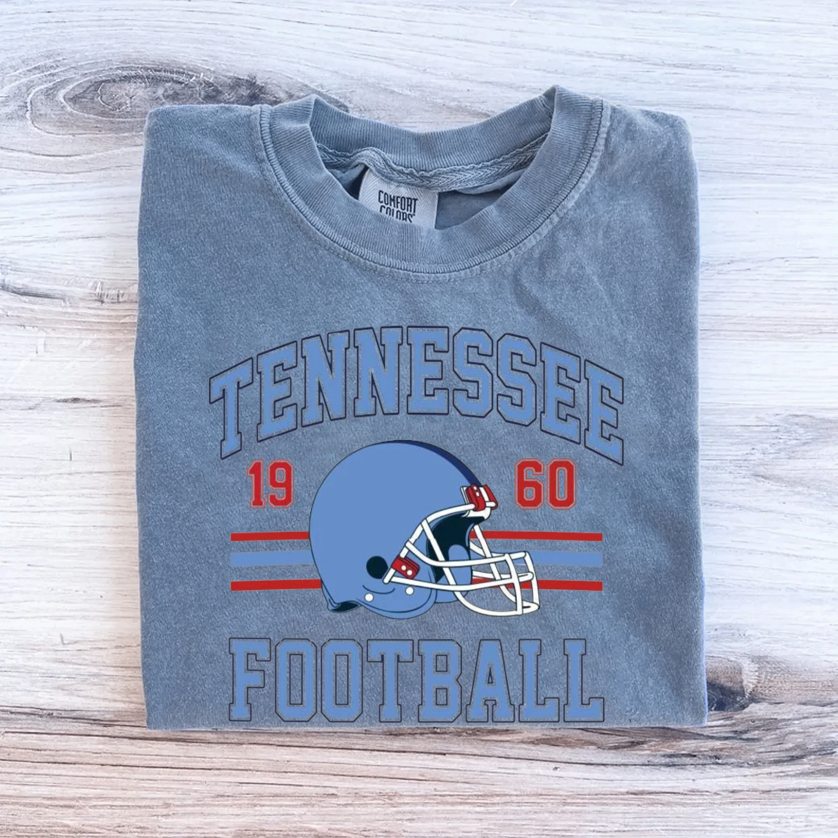 Comfort Colors Tennessee Football T-shirt