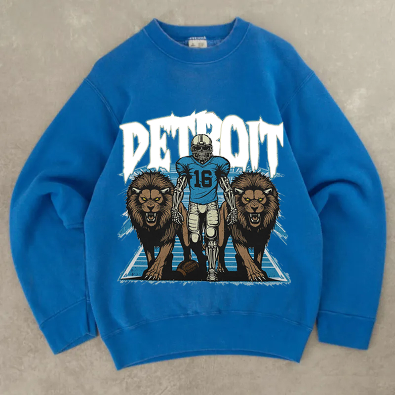 Detroit Football Unisex Sweatshirt