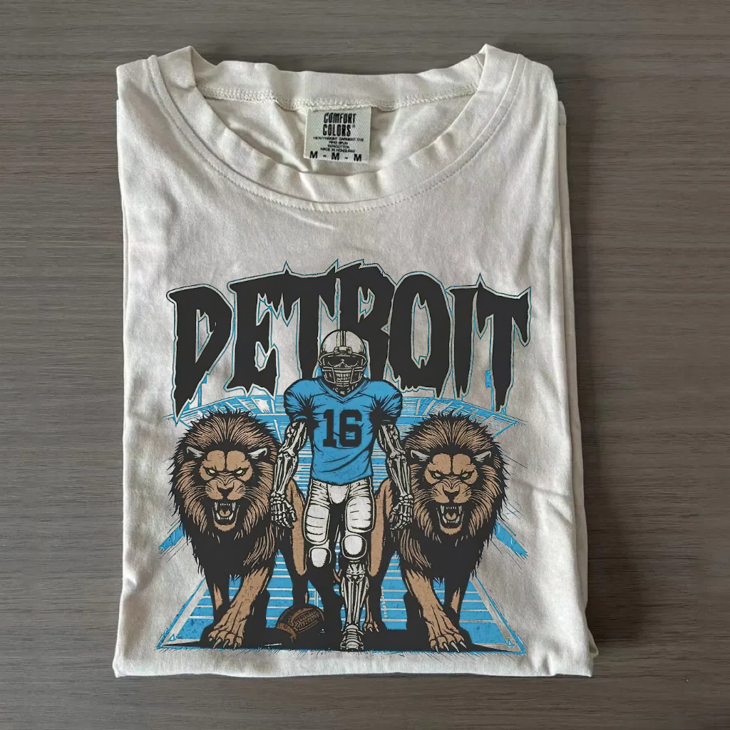 Detroit Football T-shirt
