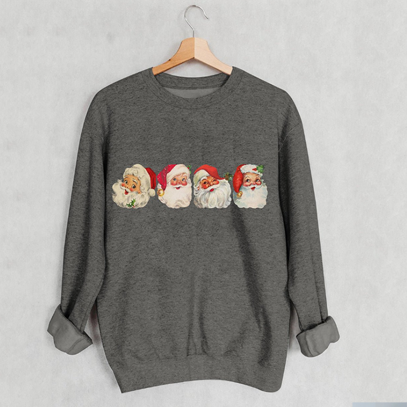 Santa Claus Christmas Sweatshirt-Lulueye