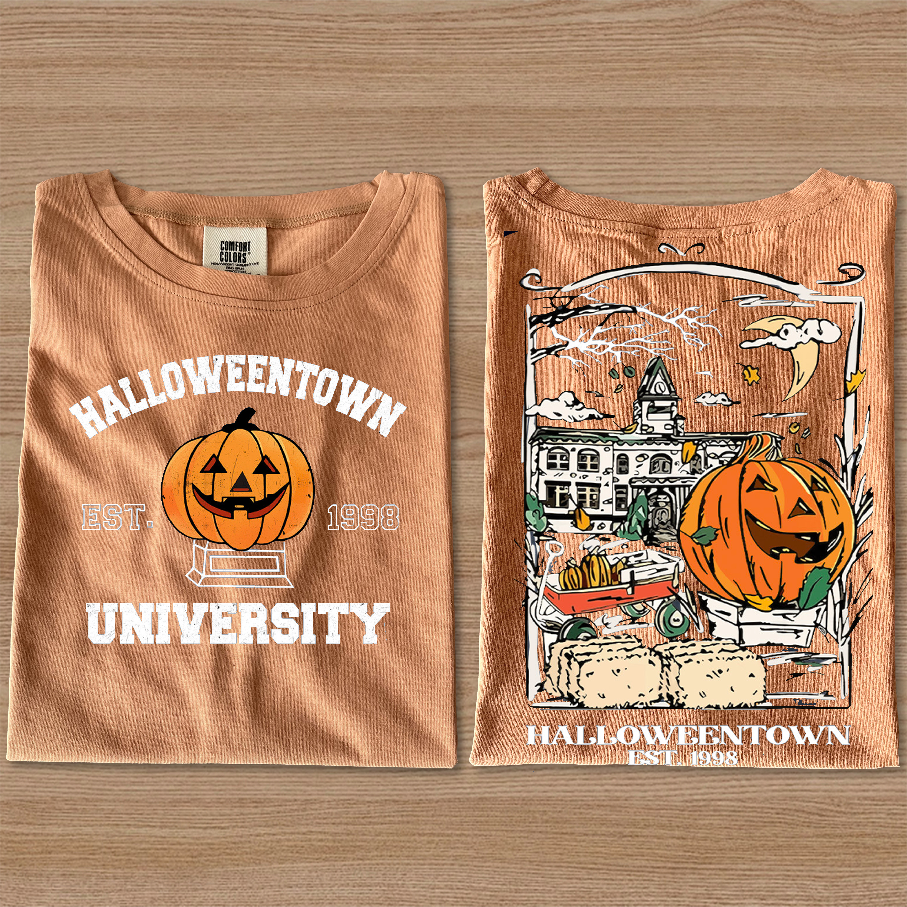 Vintage Halloweentown 1998 T-shirt-Lulueye