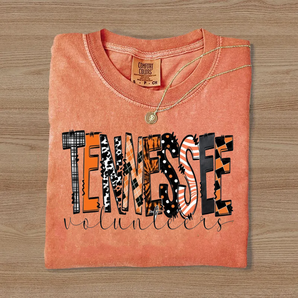 Comfort Colors Tennessee Football T-shirt