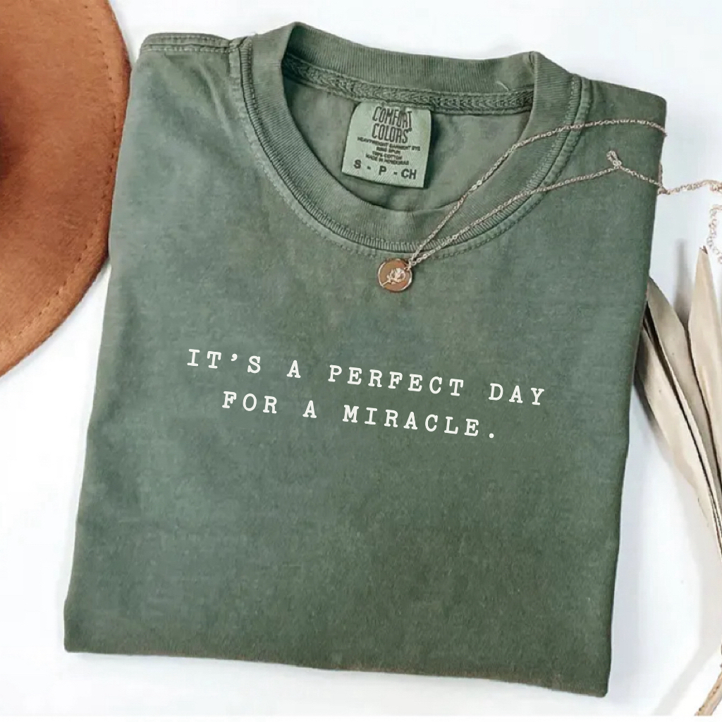Comfort Colors It's A Perfect Day For A Miracle T-Shirt