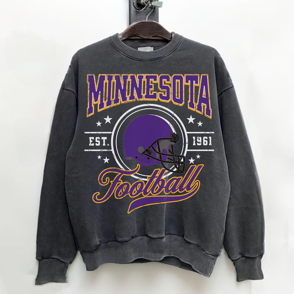 Minnesota Vikings Football Sweatshirt