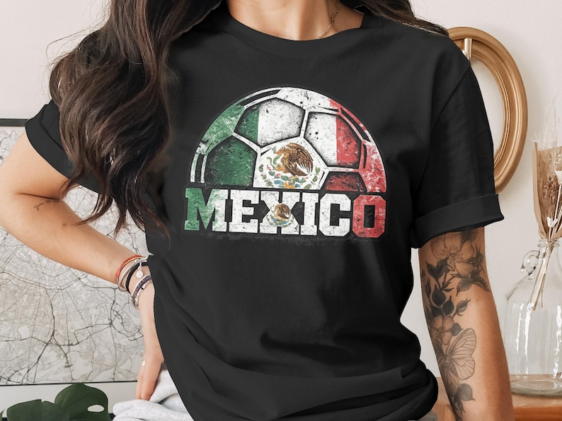 World Cup Mexico Soccer Ball T-Shirt