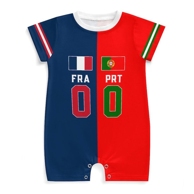 Custom 2026 World Soccer Two Soccer Team Baby Bodysuit, House Divided Soccer Toddler & Youth Shirt, House Divided Kid's Shirt, Split Team
