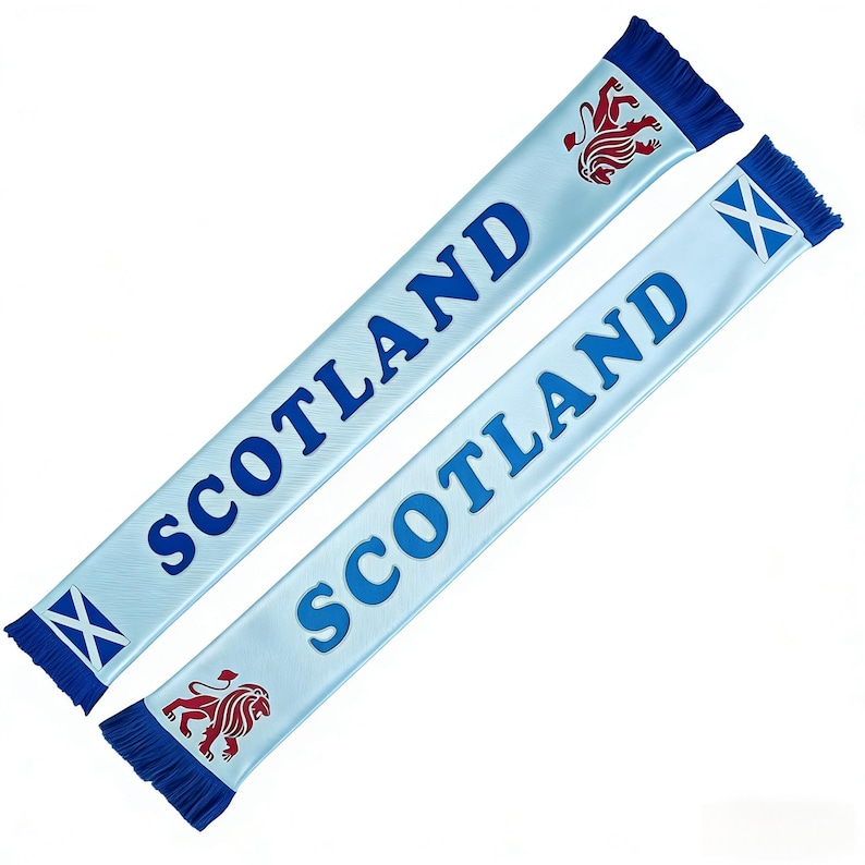 World Cup 2026  Soccer Scarf Double Sided Knit National Team Sports Fan Supporter Scarf