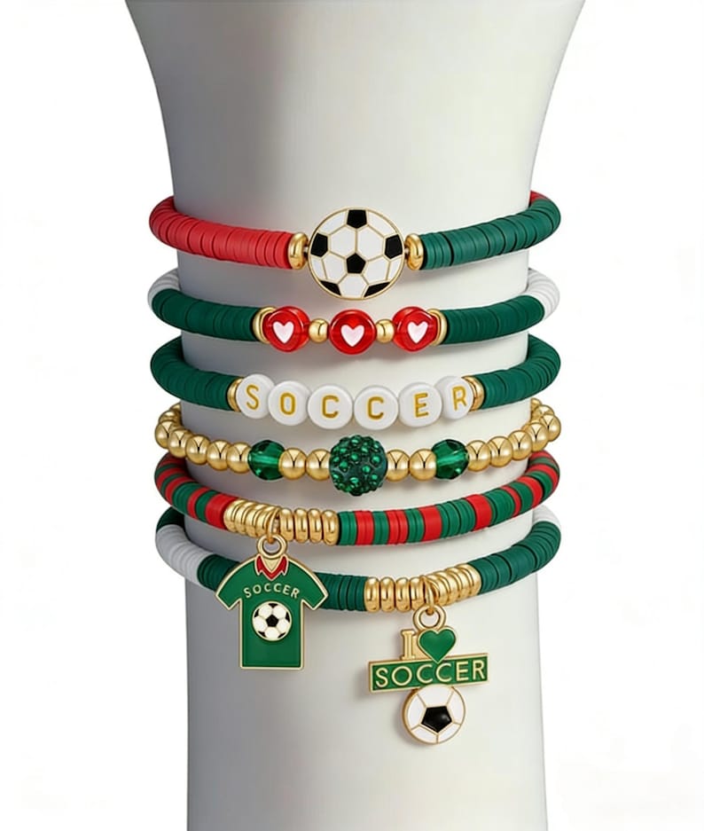 FIFA World Cup 2026 Charm Bracelets,Perfect Gift for Sports Fans