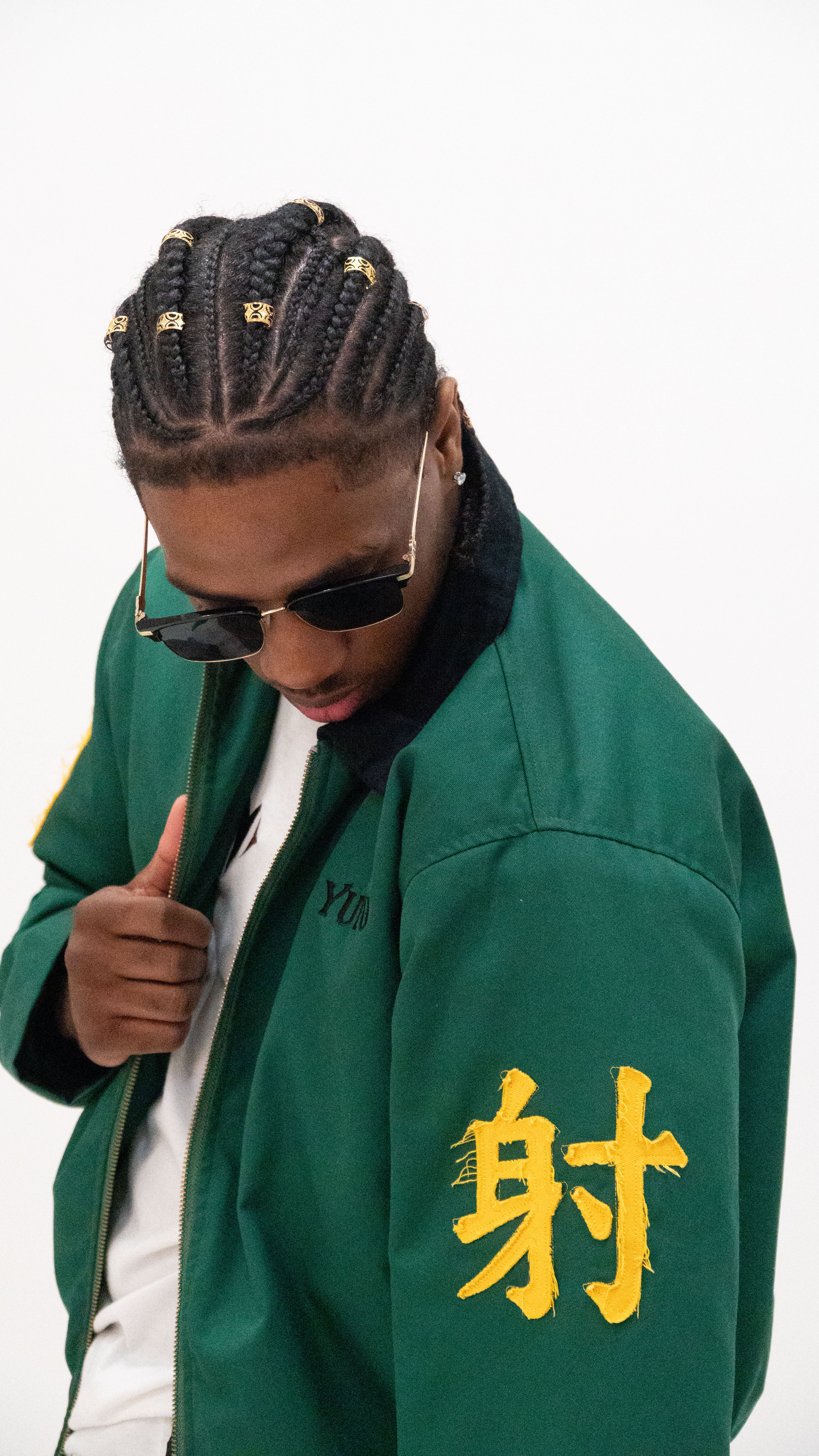 Yusuke Cropped Bomber Jacket