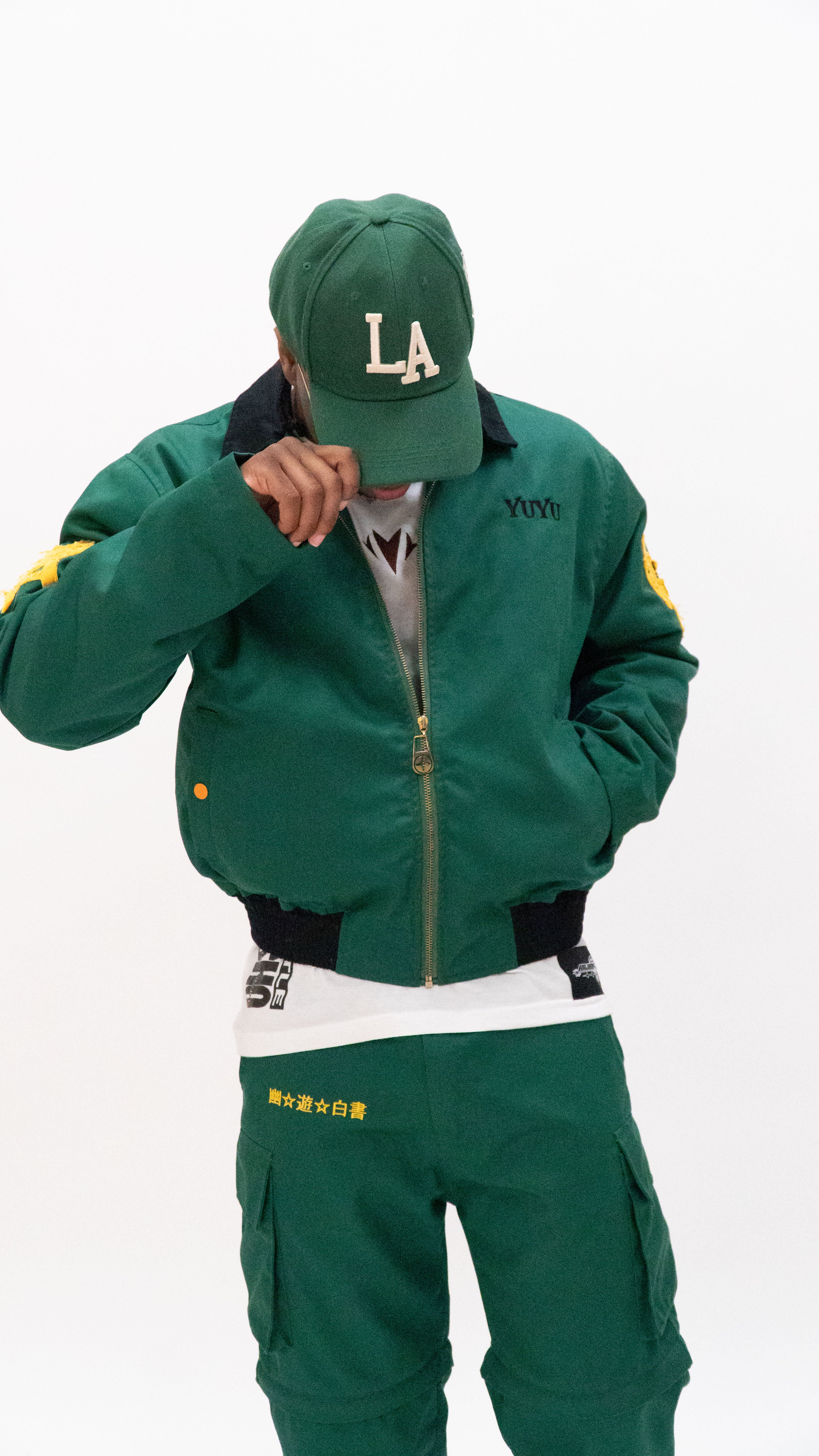 Yusuke Cropped Bomber Jacket