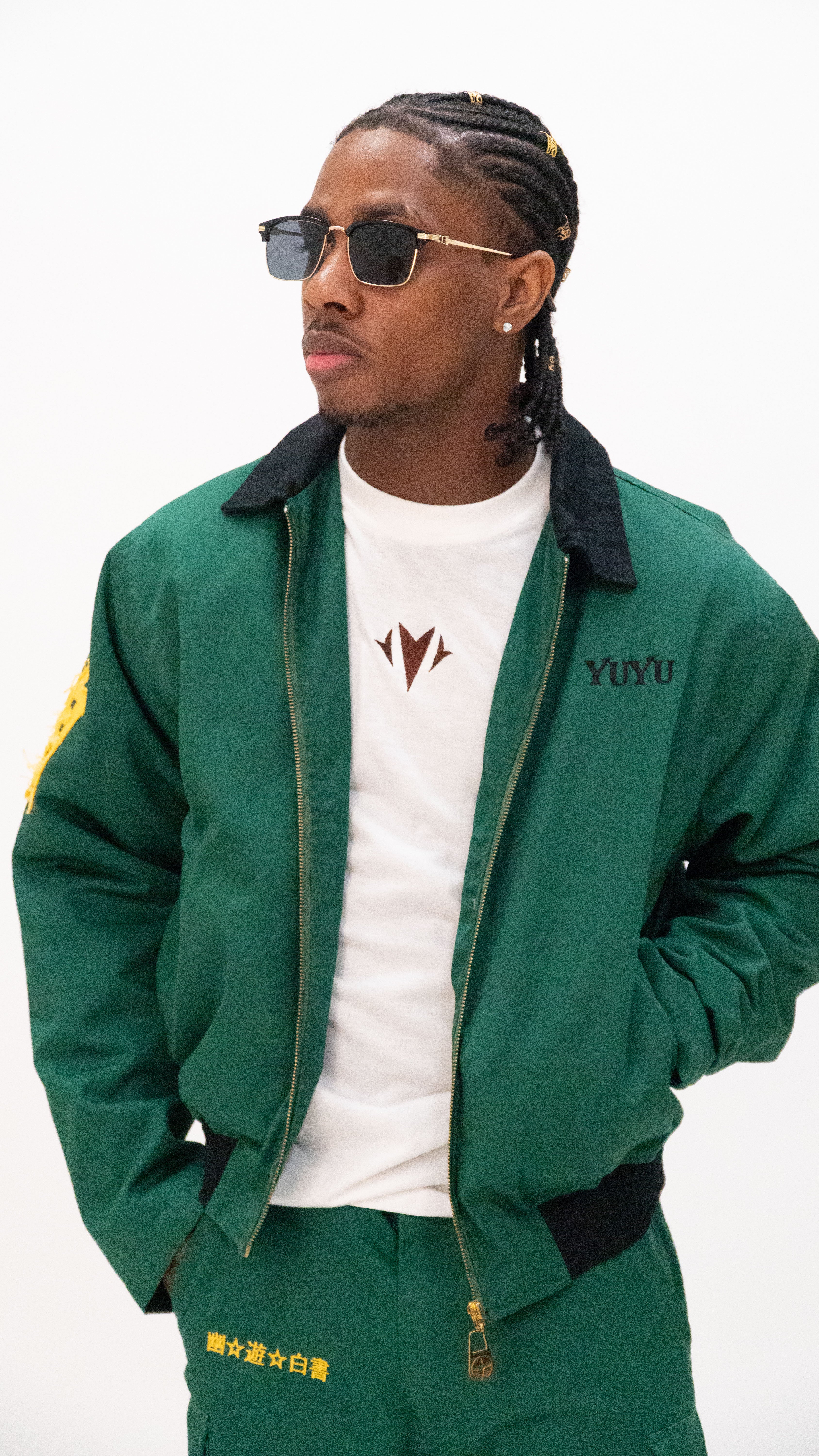 Yusuke Cropped Bomber Jacket