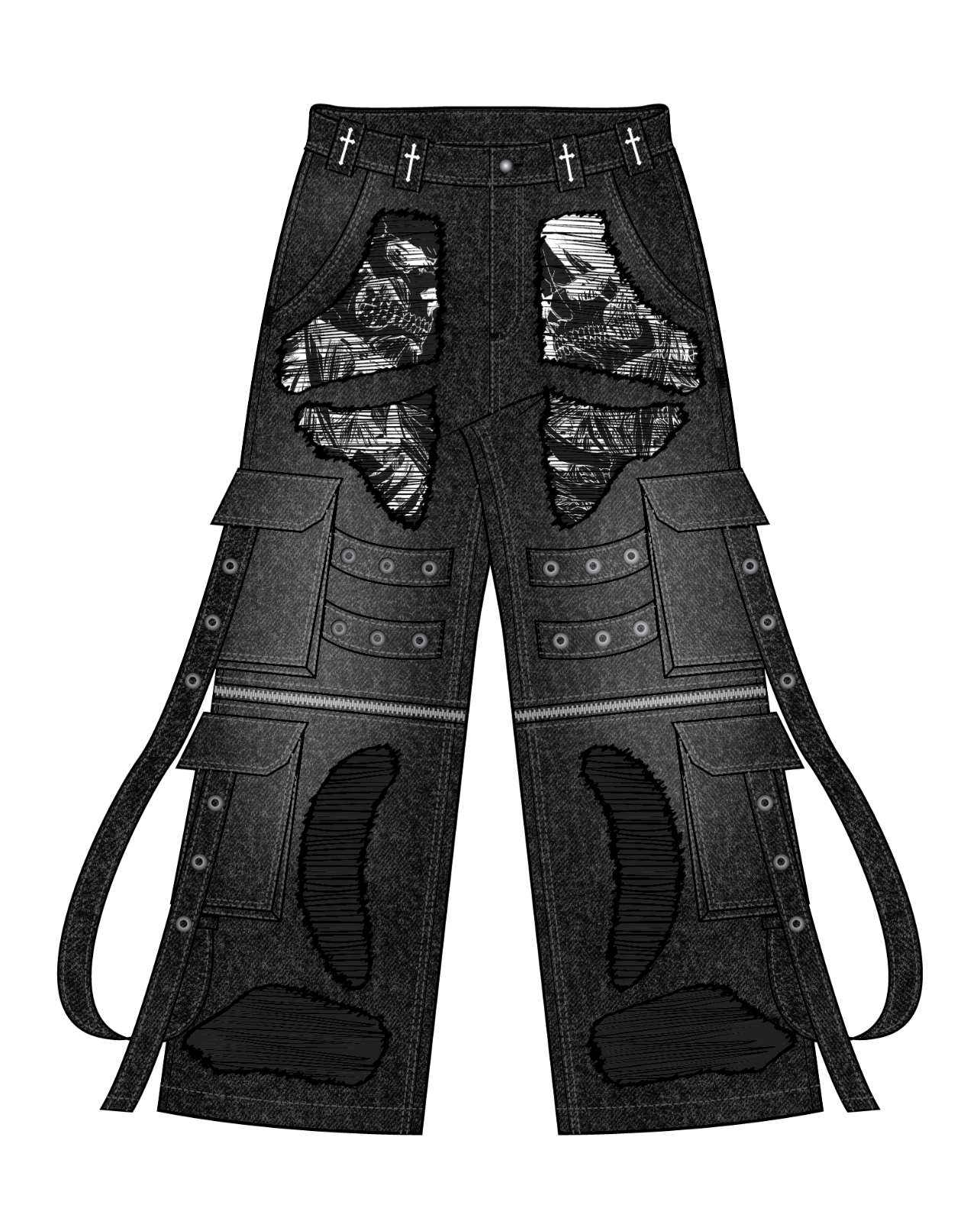 "Maria Wall" Cargo Pants