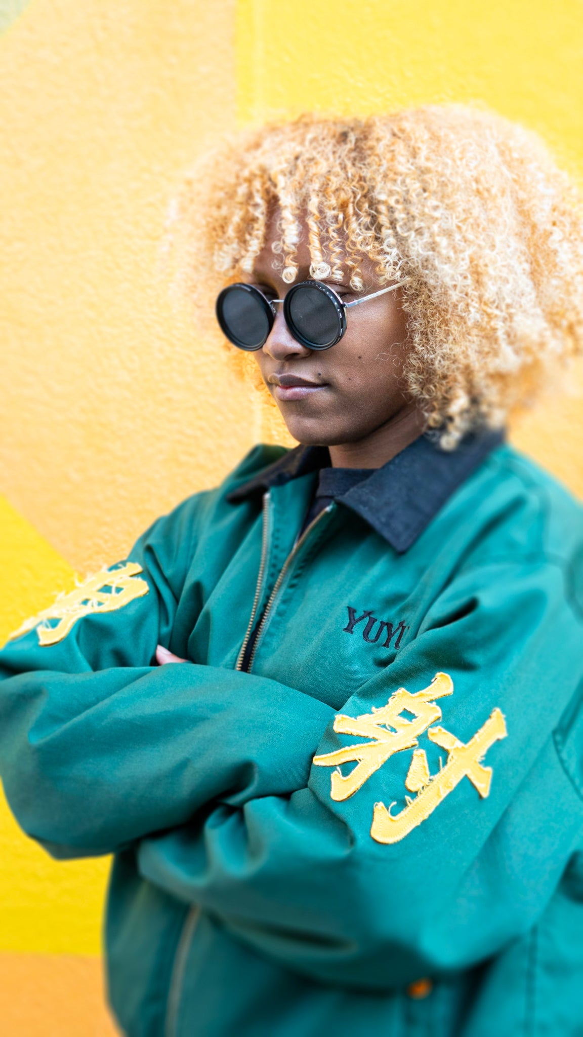 Yusuke Cropped Bomber Jacket