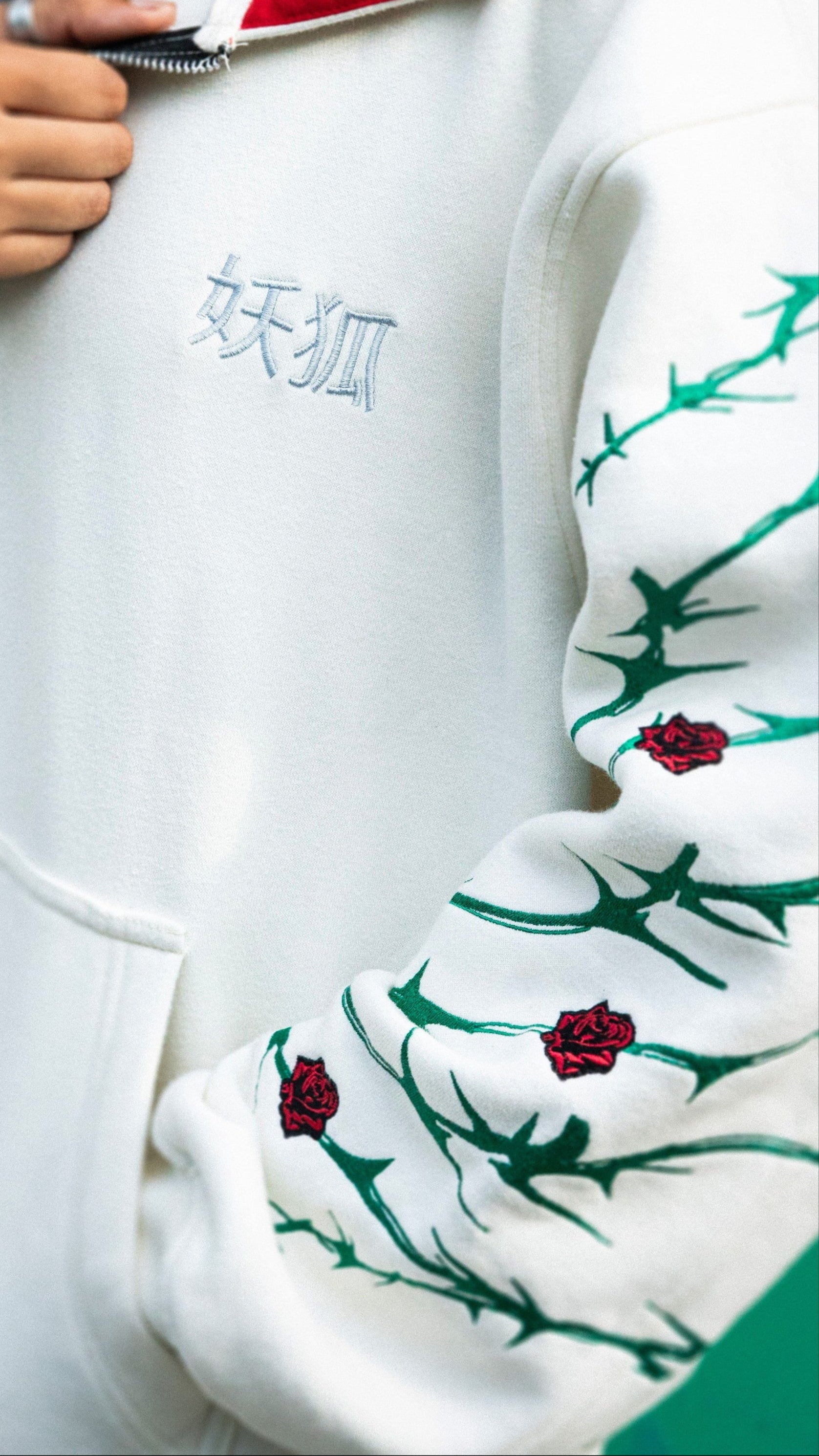 Kurama Rose Hoodie