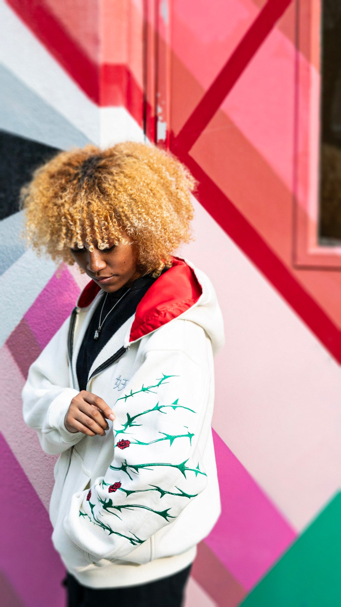 Kurama Rose Hoodie